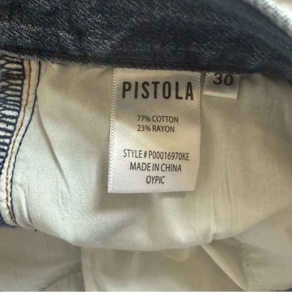 PISTOLA Ruby High Rise Palazzo Flare Jeans in Othello Sz30 - Picture 8 of 11